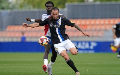 Amelibia, pressionat per Markus Anderson al Cerro del Espino | Rayo Majadahonda